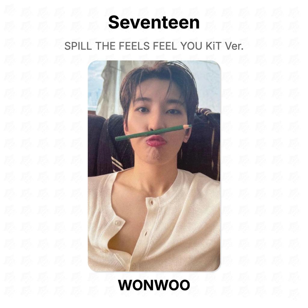Seventeen SPILL THE FEELS FEEL YOU KiT Ver. Official Photocard