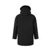 Li Ning Sports Trend Series Solid Color Hooded Zipper Cold Resistant Winter Outdoor Mid-Length Down Jacket Men Outerwear Black AYMU361-1