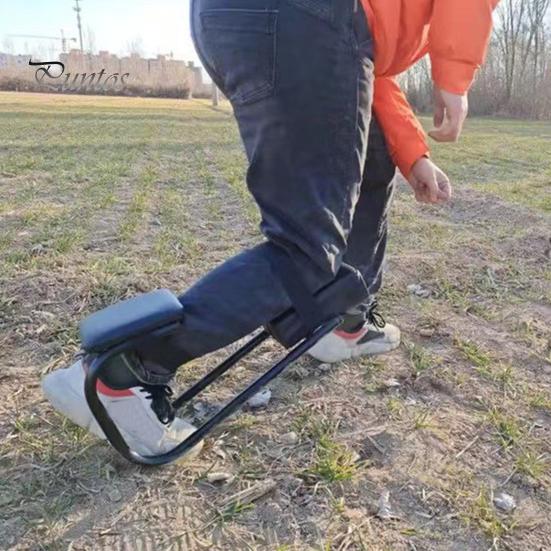 Knee Seat for Gardening Strap-on Knee Seat Ergonomic Bricklayer Kneeling Cushion Portable Knee Relief Cushion for Gardeners Knee Protection Ankle