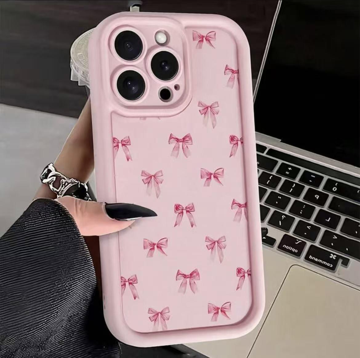 

New Bowknot iPhone Case for iPhone 12-17 Pro/Max Models iPhone 13