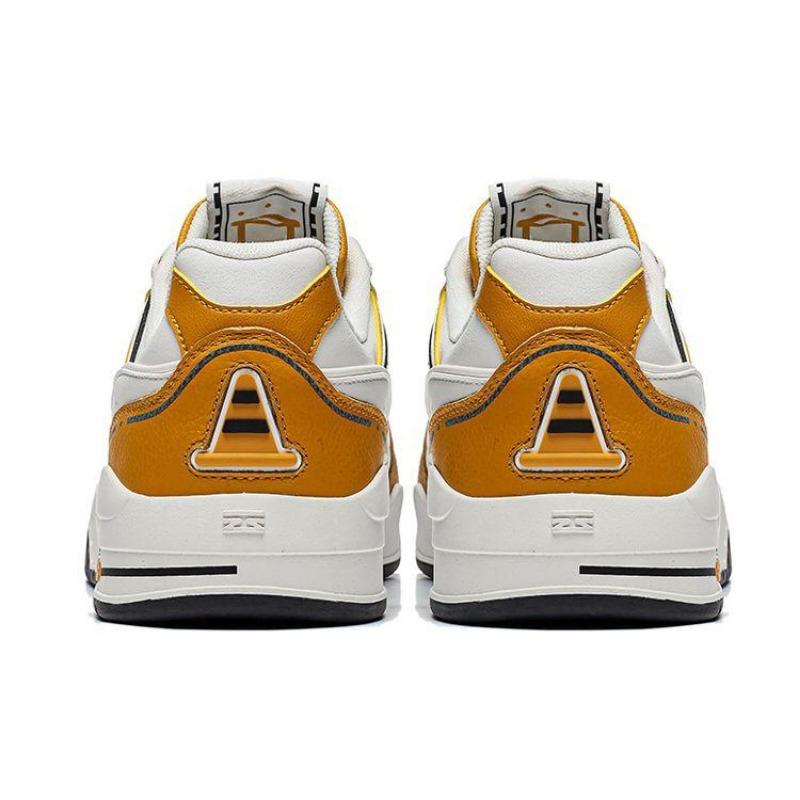 Li-Ning Yuebai Dream Unisex Low Top Skate Shoes Orange White AGCS427-12