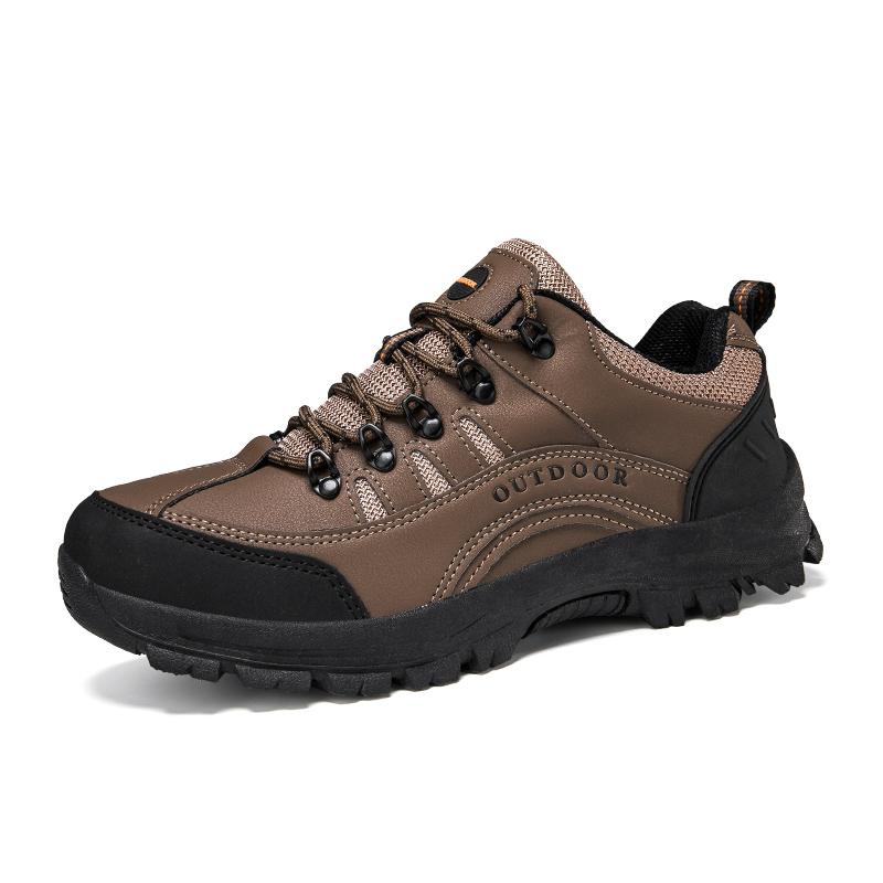 Outdoor Hiking Shoes Men Anti-slip Sports Shoes Men Lace-up Lightweight Comfortable Soft Breathable Casual Sport Shoes
