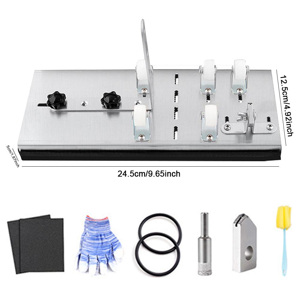 11/19Pcs Glass Bottle Cutter Stainless Steel DIY Glass Cutter Kit with Safety Gloves/Accessories Glass Sculptures Cutter Machine