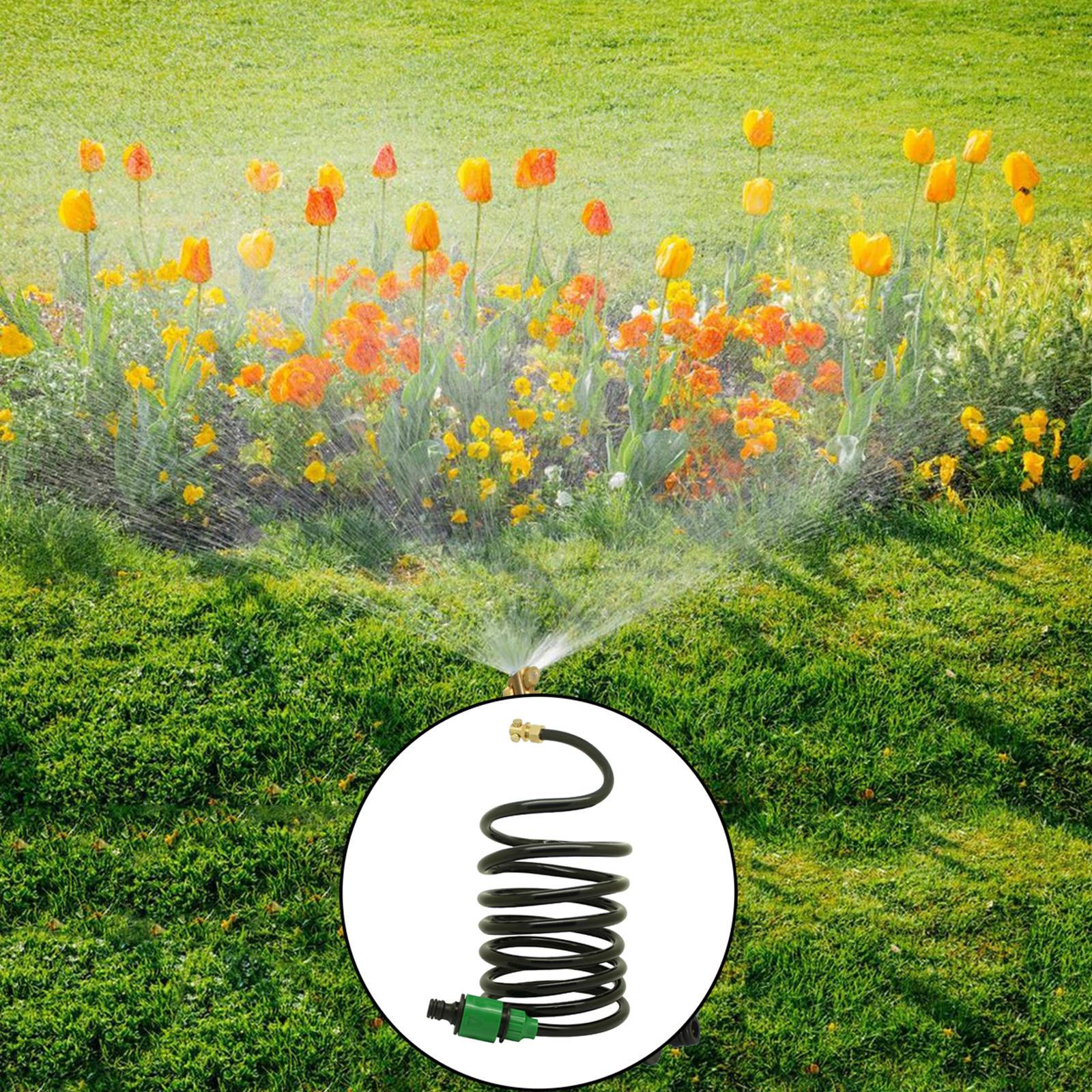 

PU Tube Outdoor Watering Irrigation Hose for Garden Swimming Pool Low Pressure Mist Spray L/min 2m чорний