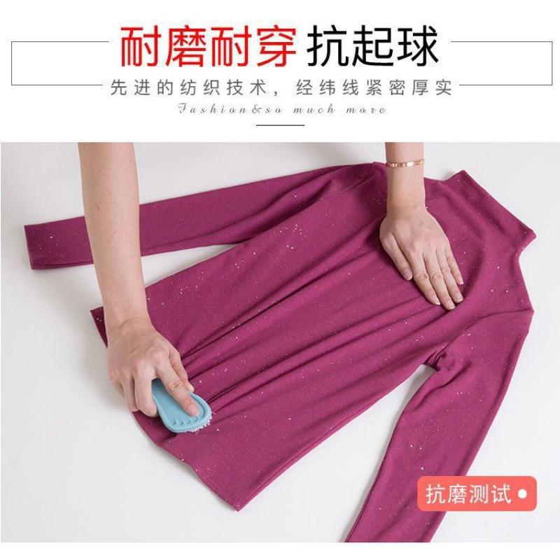 Women S Slim Fit Half Turtleneck Shiny Thick Thermal Base Layer T Shirt
