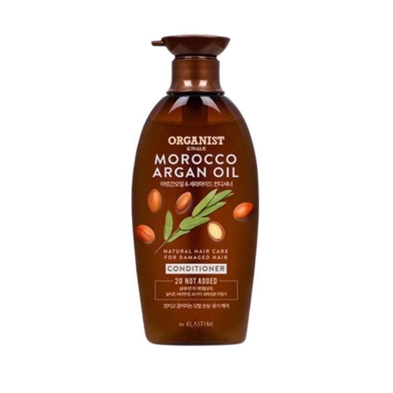 Organist Morocco Argan Oil Conditioner 500ml | Shine & Nutrition Hair Care with Ceramide | Moisturizing Family Conditioner