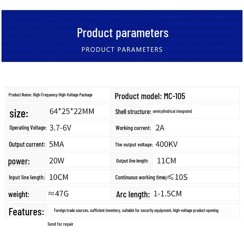 400KV High Voltage Inverter Transformer Pulse Module with Super Strong Arc