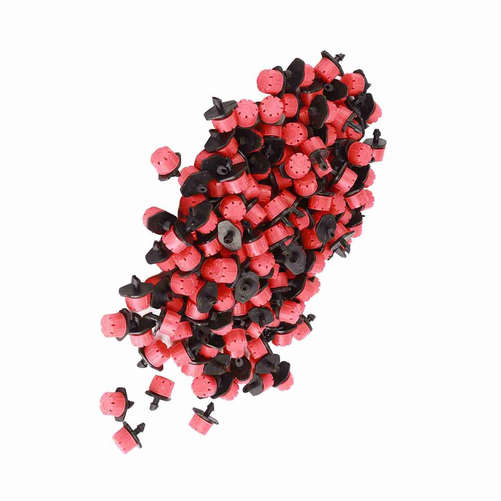 150 stücke Einstellbare Mini Garten Bewässerung Bewässerung Flow Tropf Kopf Tropf Blume Pflanze Werkzeuge