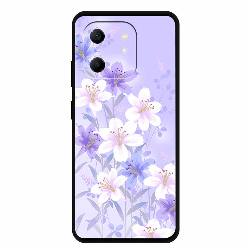 

For Infinix Hot 50i Case Matte Silicone Phone Cover Ultra Thin Soft Case Shockproof Bumper Anti-Slip Grip Camera Lens Protection Infinix Hot 50i