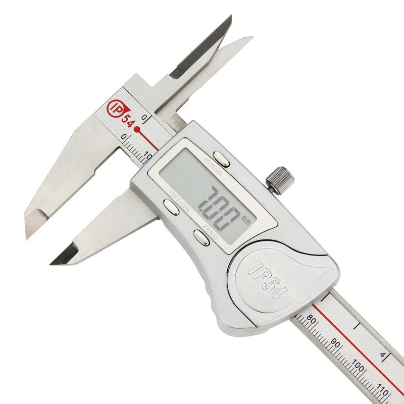 Extended Jaw Digital Vernier Caliper 0-150mm for Deep Hole Inner Diameter Measurement