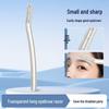 Three-Color Folding Anti-Scratch Eyebrow Razor with Safety Trimmer Blade
