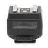 C N2 Flash Hot Shoe Mount Adapter for Nikon Flash To Camera Hot Shoe Converter with PC Sync Port