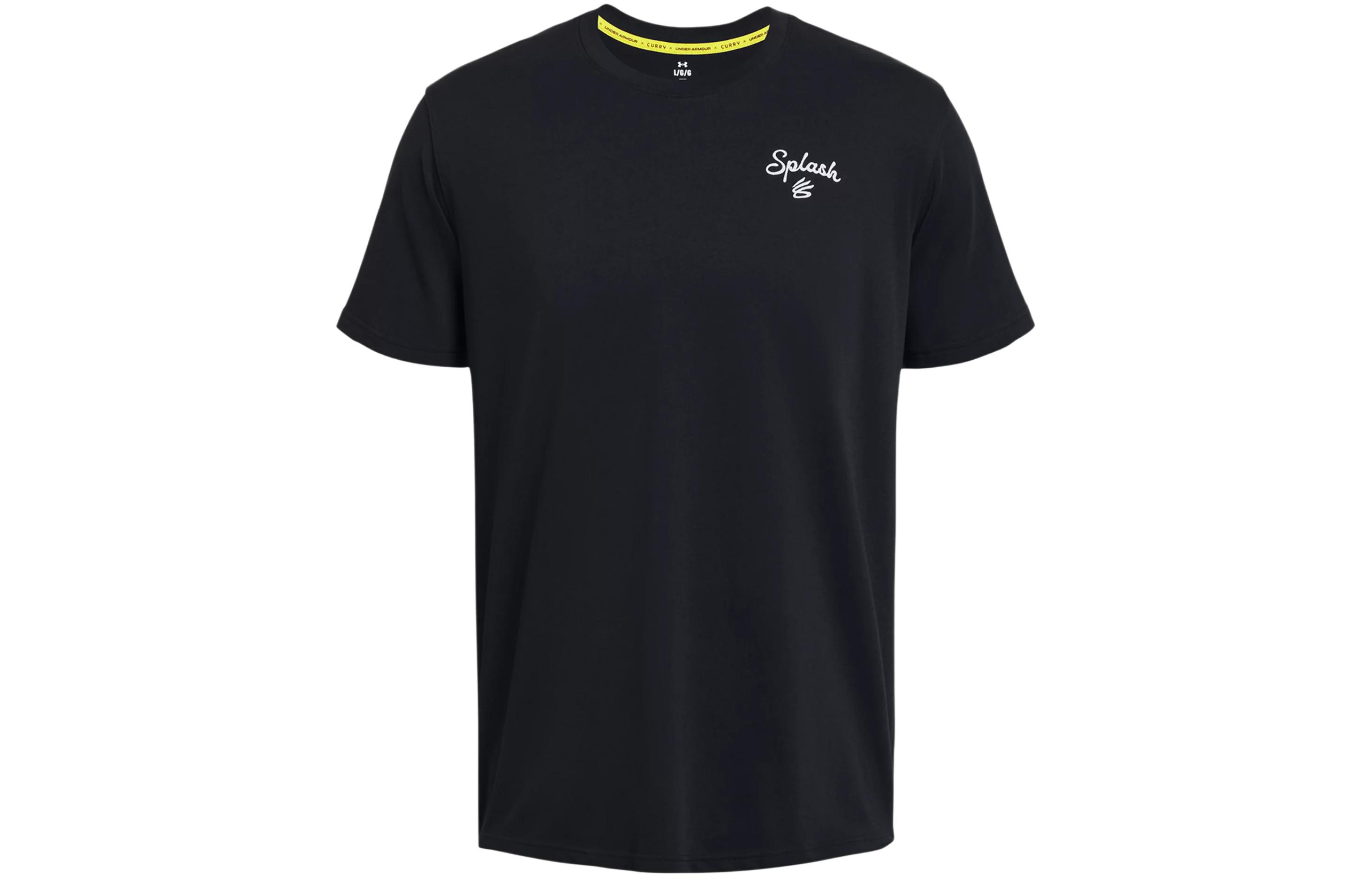Under Armour Men's Black T Shirt 1383379-001 Cm