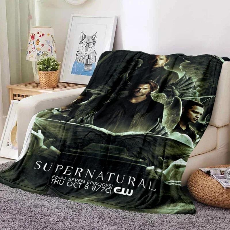 3D Print supernatural Blanket Soft Sofa Cover Throw Blanket Fleece Tapestry Lightweight Warm Bed Blankets for Bedroom Couch