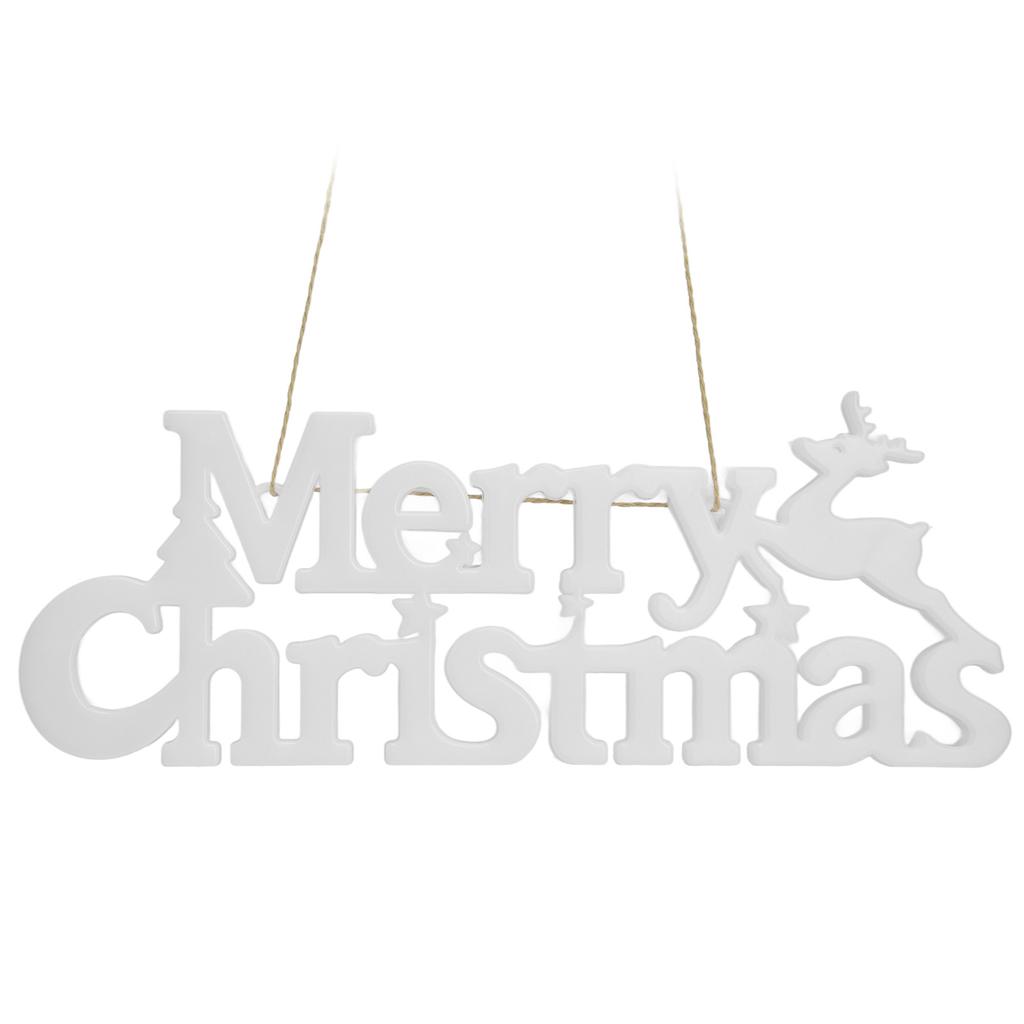 Letters Lights Christmas Fairy Lights LED Hanging Lamp with Battery Powered for Christmas