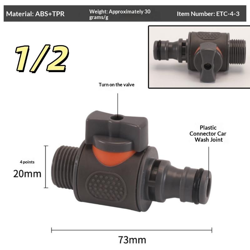 1 szt. Wytrzymały Adapter Zbiornika Wody z Zaworem PVC/IBC Adapter Beczki na Wodę Szybki Montaż Zestaw Złączy do Zbierania Wody Deszczowej