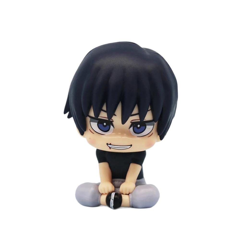 Q Version Jujutsu Kaisen Figures Cute Yuji Itadori Gojo Satoru PVC Action Figures Anime Figure Model Toys Collection Doll Gift