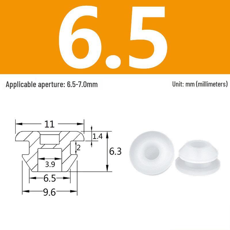 High-Temp Resistant Silicone Rubber Stopper with Card Slot Sealing Cap