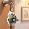 Adorable Automobile Pendant Car Pendant Decoration Acrylic Cat Charm Keyring for Car Rearview Mirror Backpack 2d for Automobile