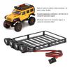 With LED Light RC Roof Rack Part for Axial SCX24 1/24 RC Crawler Car For RC Crawler