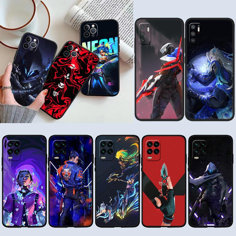 NH47 V-VALORANT New High-End Shell Phone Case for Xiaomi Poco F8 M4 M5 M6 M7 X3 X6 X7 Pro GT NFC Ultra