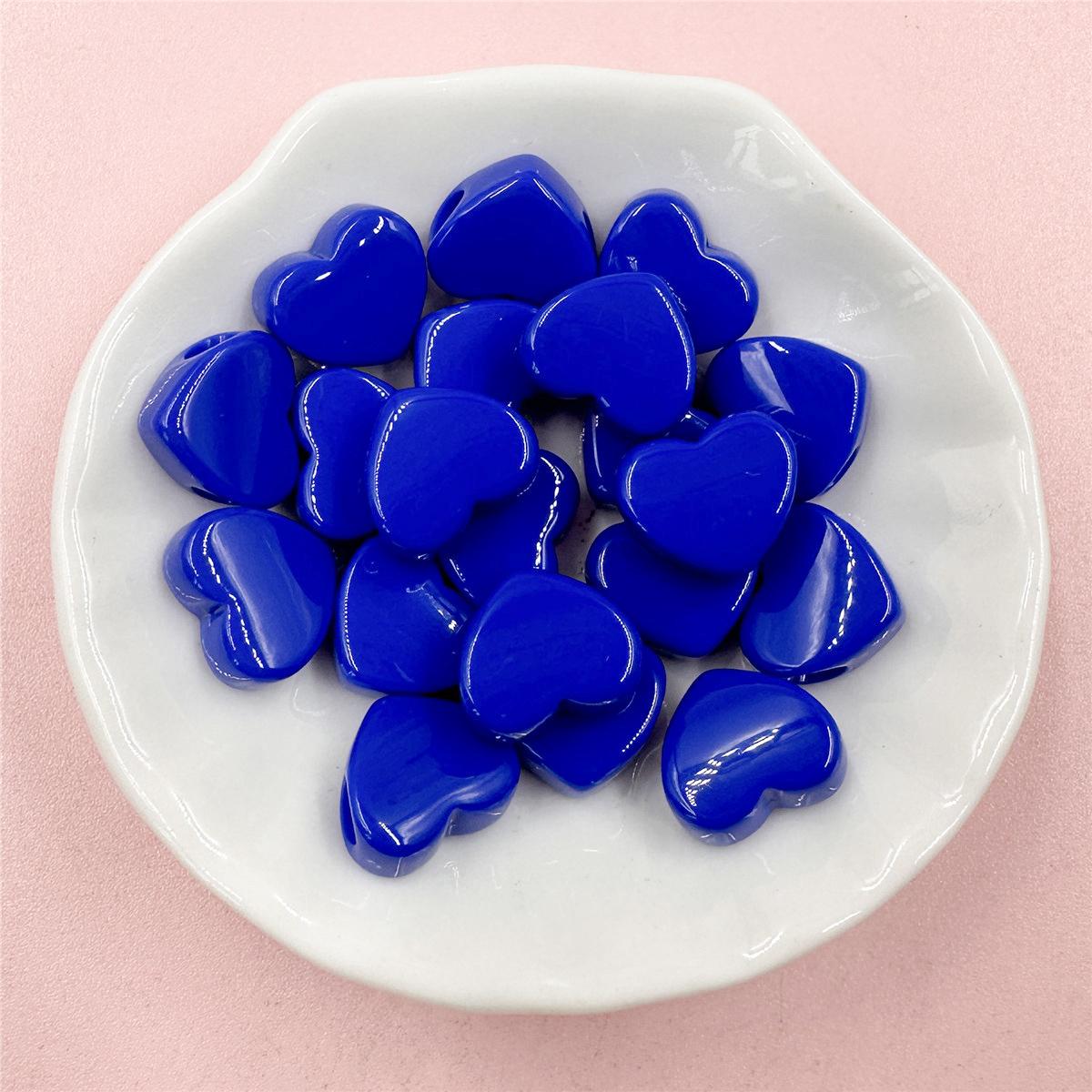 

Высококачественные граненые подвески, самодельные ювелирные изделия, серьги 11,7*13,5 мм, 20 шт., браслет, сердце, акриловые аксессуары, свободные бусины, материалы синий