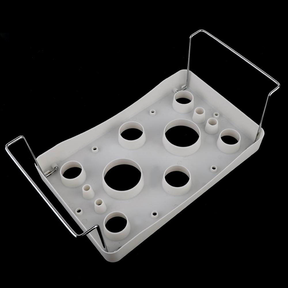 Stainless Steel Piping Bag Holder PP Baking Tool Practical Piping Bag Shelf Kitchen Storage