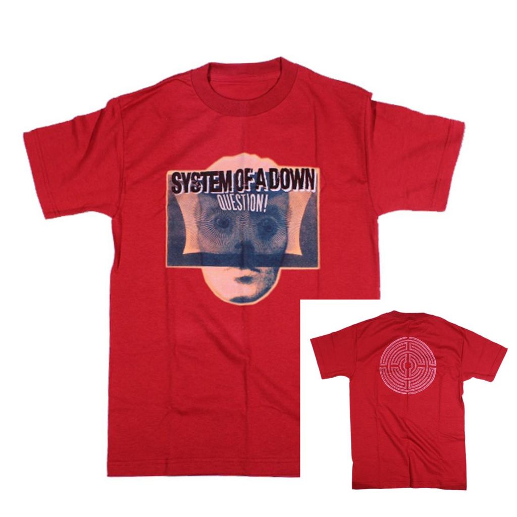 See No Evil System of A Down Band TShirt Cotton Graphic Tee Unisex Unisex Summer Streetwear
