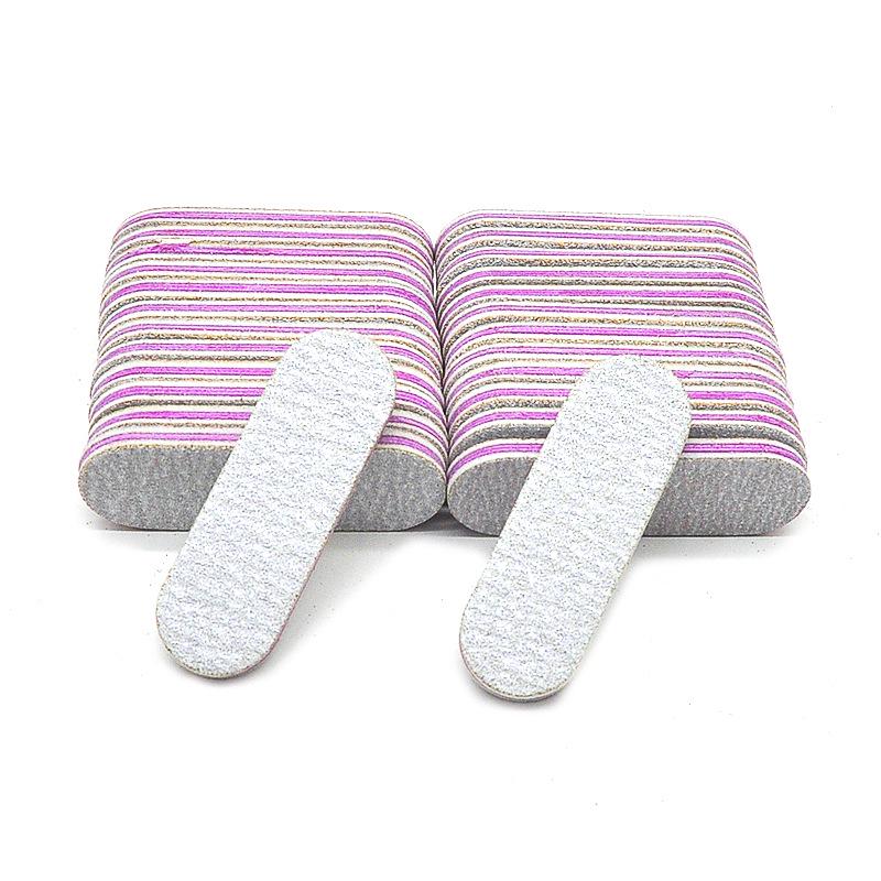 

Мини двухсторонняя пилка для ногтей: Грубая и тонкая шлифовальная полоса из ЭВА