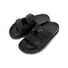 MLB Slipper Chunky Bouncer Non-Slip Durable Slide Sandals Unisex Footwear Black 3ALPCBT33-50BKS