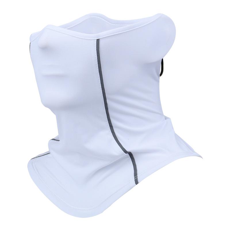 

Ice silk sunscreen mask for men in spring and summer, outdoor cycling, fishing, scarf cover, breathable