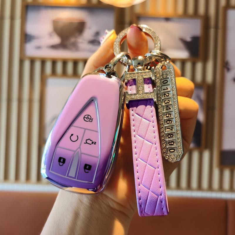 

Чехол для ключей Changan: CS75plus, Yidong 35, CS55plus, Oshan X7/X5