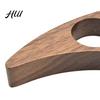 Wood Book Stand Wooden Page Holder Ergonomic Thumb Ring Portable Finger Pain Relief For Readers Lightweight Folder Reading Comfort Accessory Hole