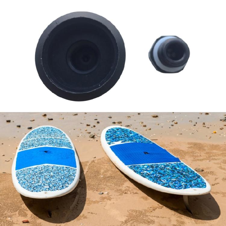 Tappo di sfiato per Stand Up Paddle Board da Surf, Valvole Automatiche in Plastica, Sfiato Nero per Surf