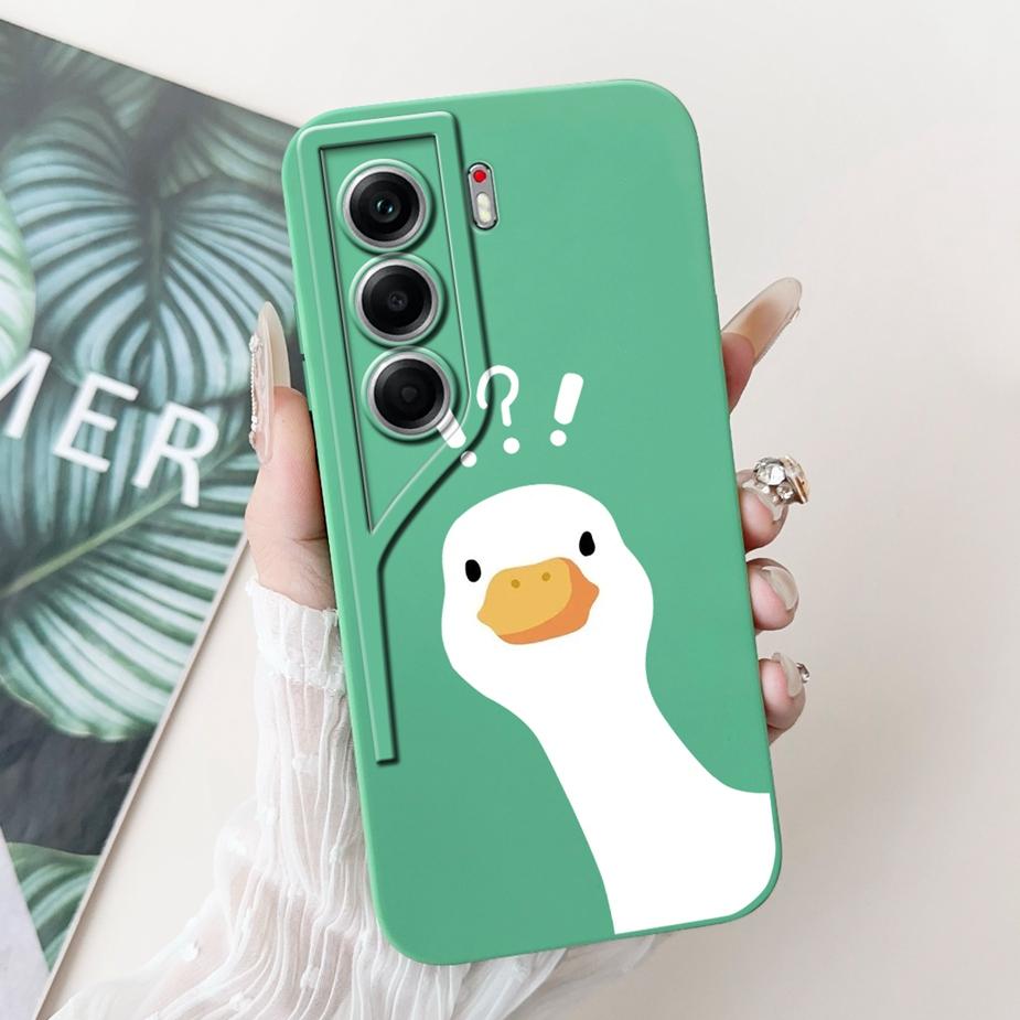 For Tecno Camon 40 CM5 Case Camon40 Pro 4G CM6 Cute Cat Astronaut Cartoon Cover Soft Silicone Case For Tecno Camon 40 Pro Fundas