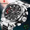 LIGE New Watches For Men 50M Waterproof Clock Alarm Reloj Hombre LCD Dual Display Wristwatch Quartz Military Sports Mens Watch