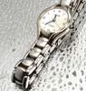 [USED] Seiko Exceline Watch, Small Silver with 4 Diamonds