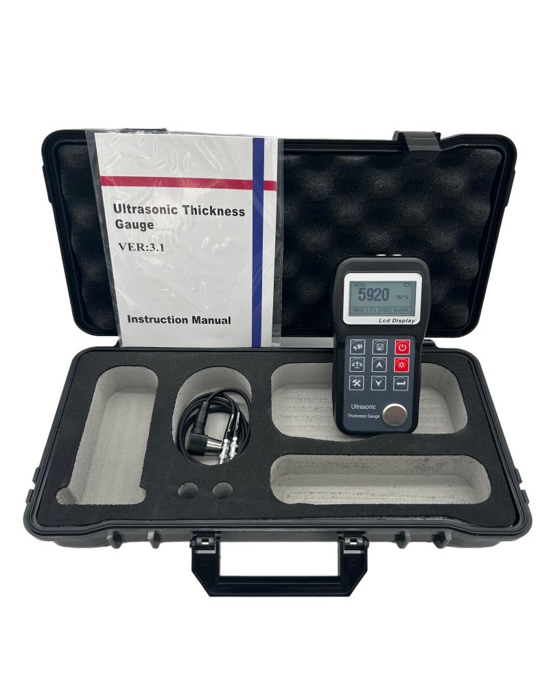Ultrasonic Thickness Gauge NDT310   0.75mm-300.0mm Pipe Boiler Wall Thickness Tester NDT310