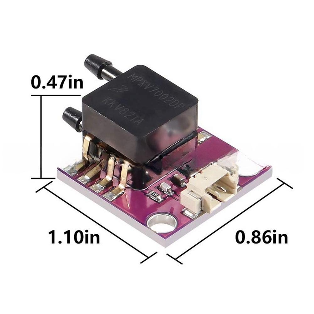 Pressure Sensor PCB APM2.5 Airspeed Meter MPXV7002DP Differential Pressure Sensor Module 2.5V Offset Design Pressure Sensors