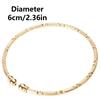 Modern Punk Bracelet Bridal Bracelets Geometric Arm Bracelet Wrist Jewelry Alloy Texture Present for Women and Girls