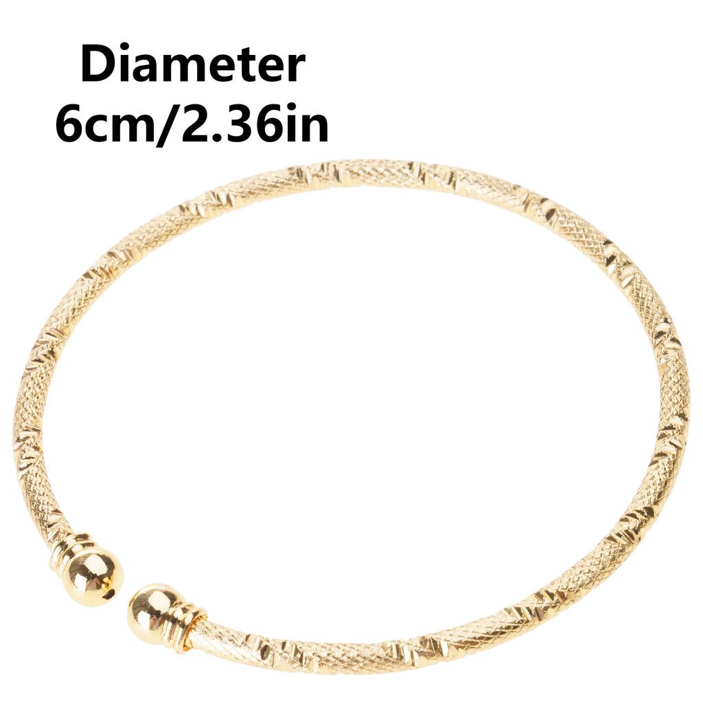 Modern Punk Bracelet Bridal Bracelets Geometric Arm Bracelet Wrist Jewelry Alloy Texture Present for Women and Girls