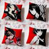 Game p-Persona 5 Cushion Cover Premium Comfort Reversible Pillow Cove -Two In One Design for Any Room & Car Interior