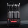 Fuel Injector Cleaner Tester, 9 Test Modes, 6-Cylinder 28kHz Ultrasonic Cleaning Machine Adjustable 12V/70V/120V for EFI/FSI/GDI, Injector Cleaner