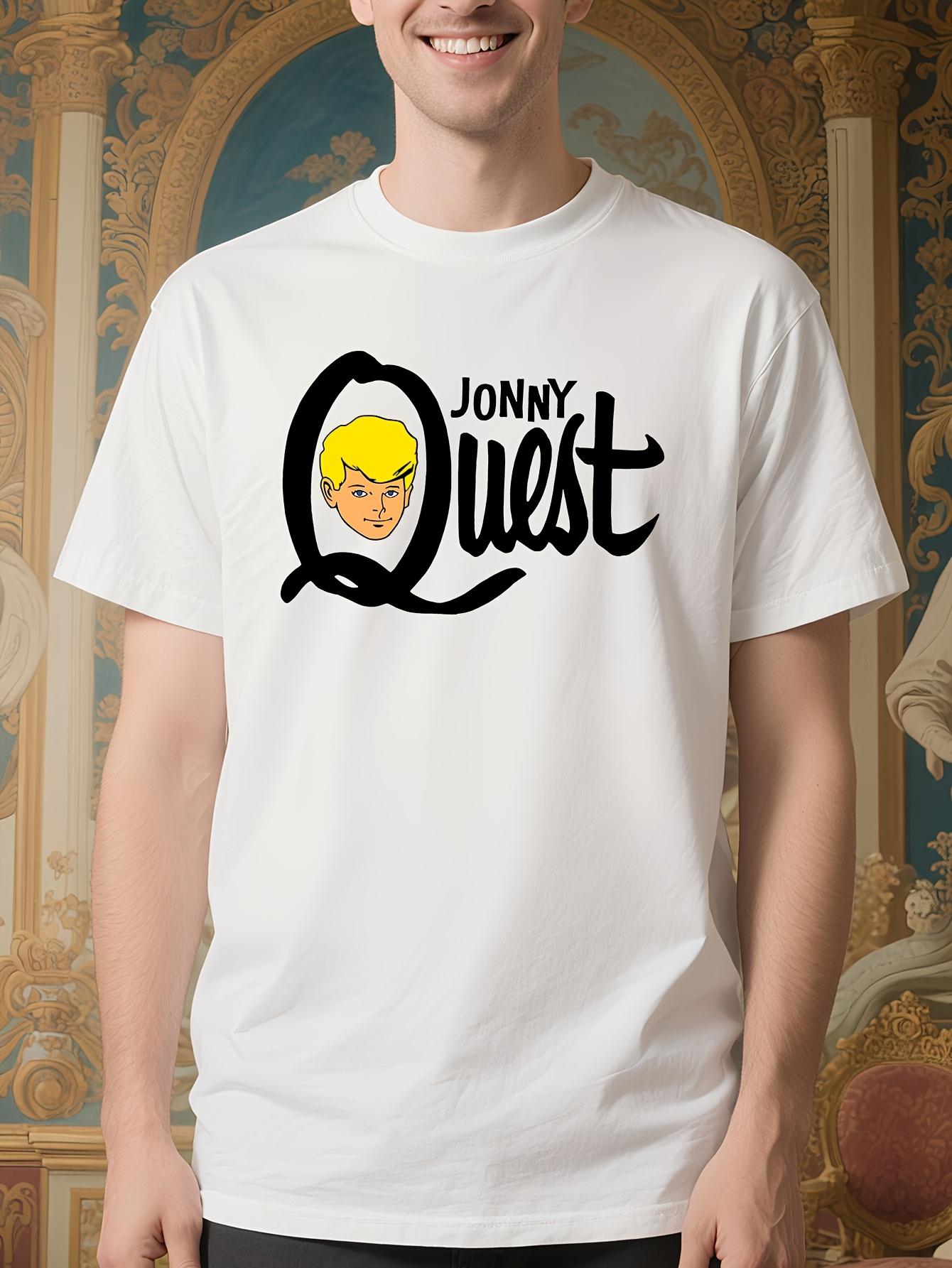 Hanna-Barbera Johnny Quest Retro Cartoon Graphic Tshirt -... XL