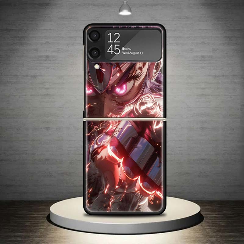 

Saint Seiya Cool Phone Case For Samsung Galaxy Z Flip 7 6 5 4 3 5G Shockproof Cover Z Flip7 Flip6 ZFlip5 Flip3 Flip4 Luxury Shel Samsung Z Flip 4
