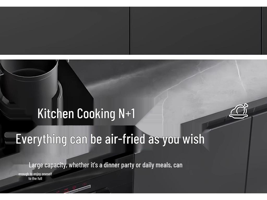 Smart Multi-Function Air Fryer & Oven: Large Capacity, Fully Automatic