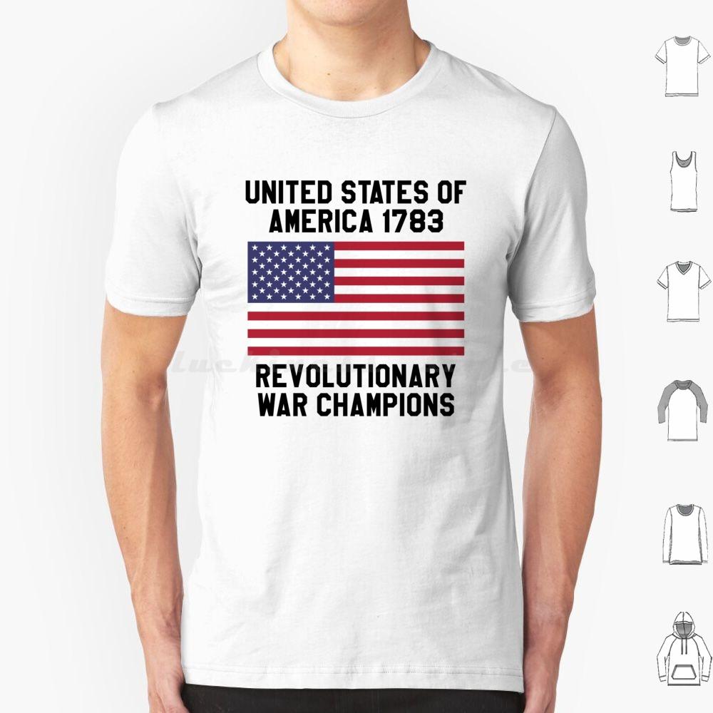 Unites States Of America 1783 – Revolutionary War T Shirt 6xl Cotton Cool Tee Country America Revolutionary War Revolution Tea S