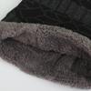 1Set Winter Warm Hat Scarf Set For Men Women Outdoor Thickened Cycling Hats Scarf  Windproof Cold-Proof Scarf Cap