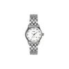 Belem Série Seri Movimento Mecânico Automático Moda Relógio Feminino 29mm Mostrador Prateado Caixa de Aço Inoxidável Pulseira de Aço Inoxidável M7600.4.66.1