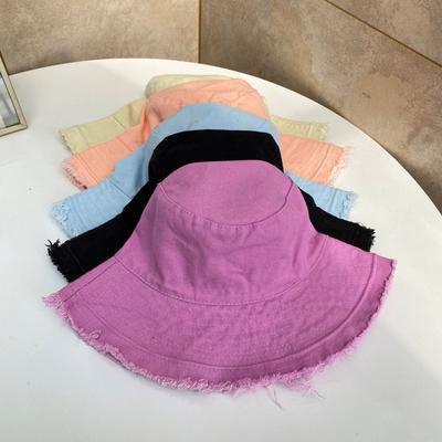 Women Men Teen Fishing Hat Portable Cotton Sport Bucket Hat Sunscreen Fisherman Cap Summer Sun Caps